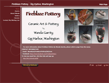 Tablet Screenshot of fireblazepottery.com